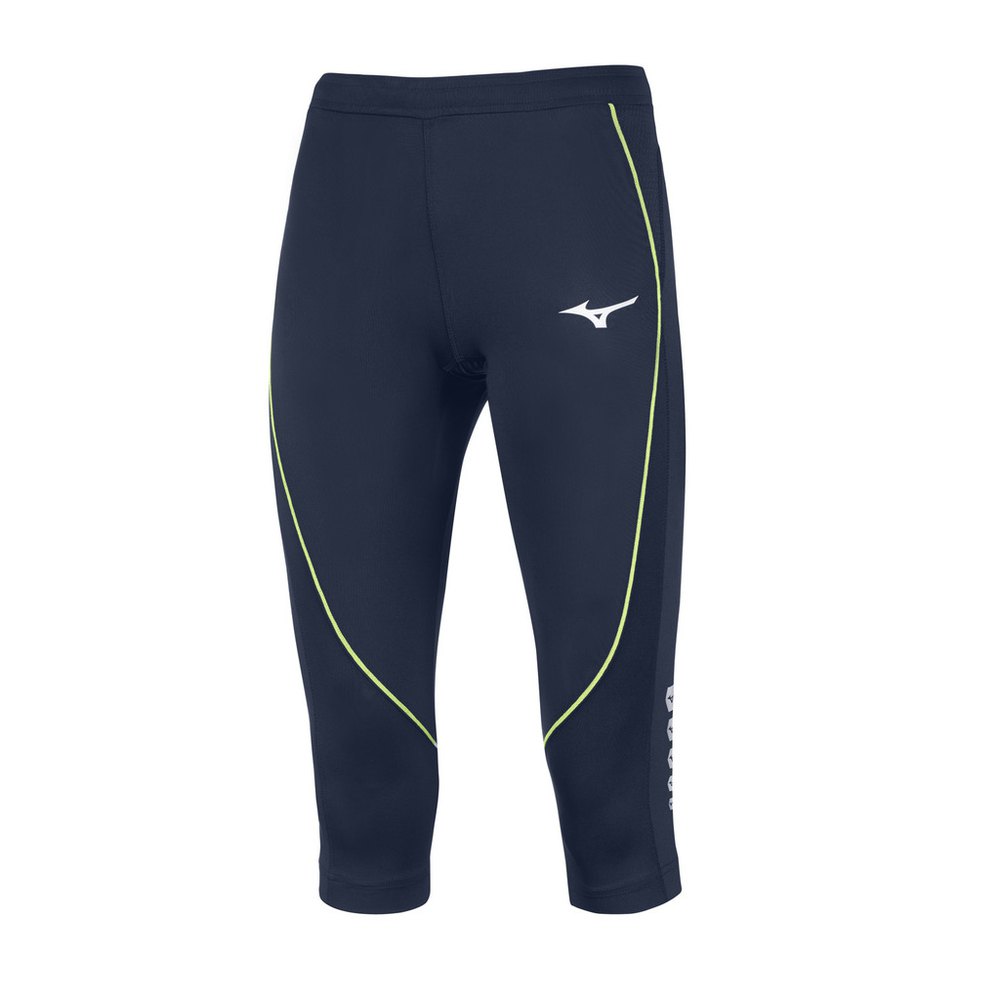 Mizuno Tights Premium 3/5 Blau XS Frau von Mizuno