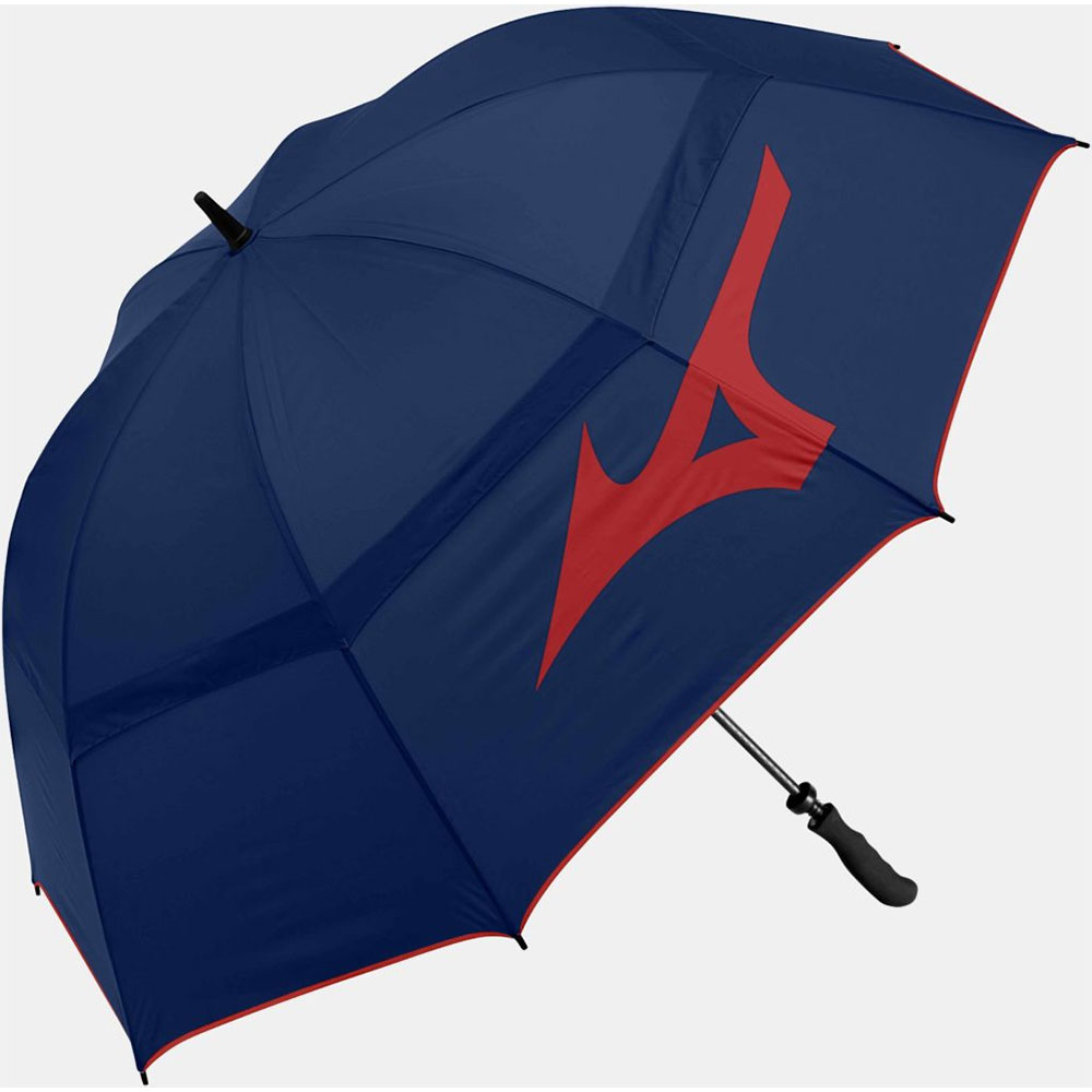 'Mizuno Twin Canopy Umbrella Regenschirm navy/rot' von Mizuno