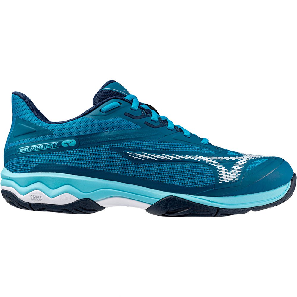 Mizuno Wave Exceed Light 2 Ac All Court Shoes Blau EU 45 Mann von Mizuno