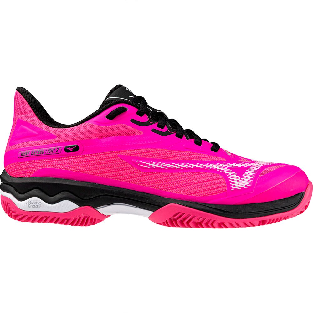 Mizuno Wave Exceed Light 2 Cc Clay Shoes Rosa EU 38 Frau von Mizuno