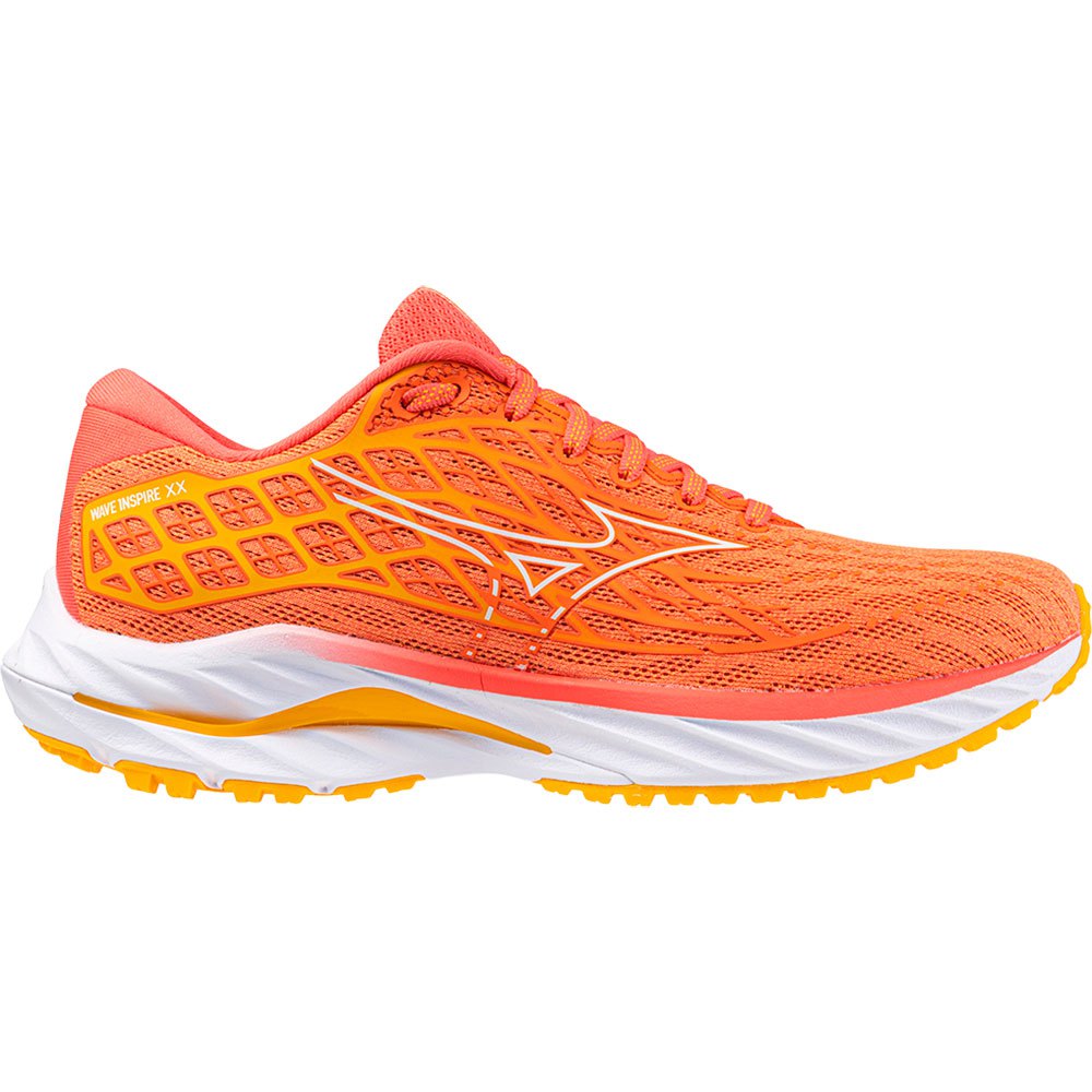 Mizuno Wave Inspire 20 Running Shoes Orange EU 42 1/2 Frau von Mizuno