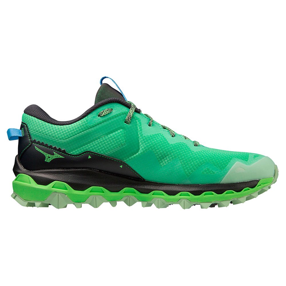 Mizuno Wave Mujin 9 Trail Running Shoes Grün EU 40 1/2 Mann von Mizuno