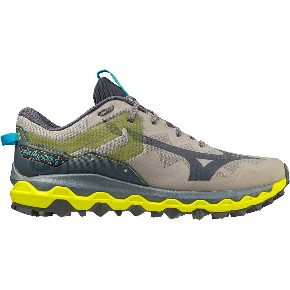 Mizuno Wave Mujin 9 Trail Running Shoes Grau EU 40 1/2 Mann von Mizuno