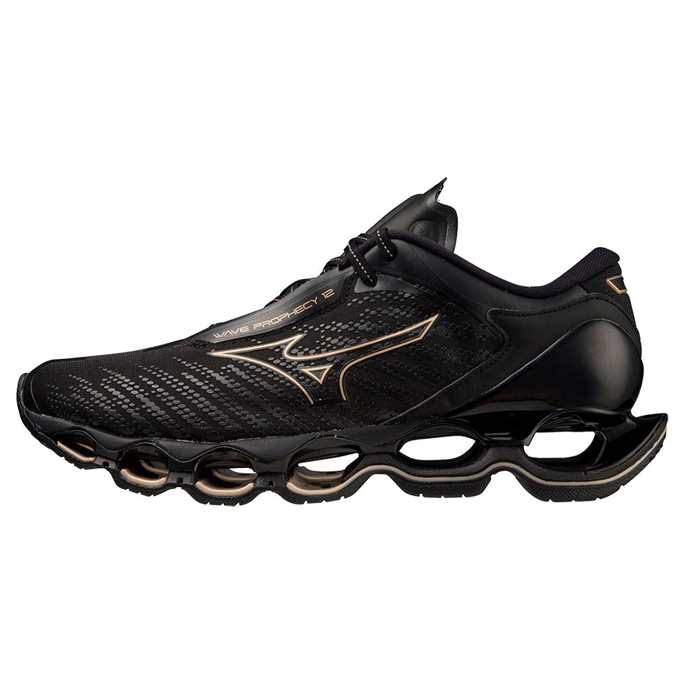 Mizuno Wave Prophecy 12 Running Shoes Schwarz EU 38 Mann von Mizuno