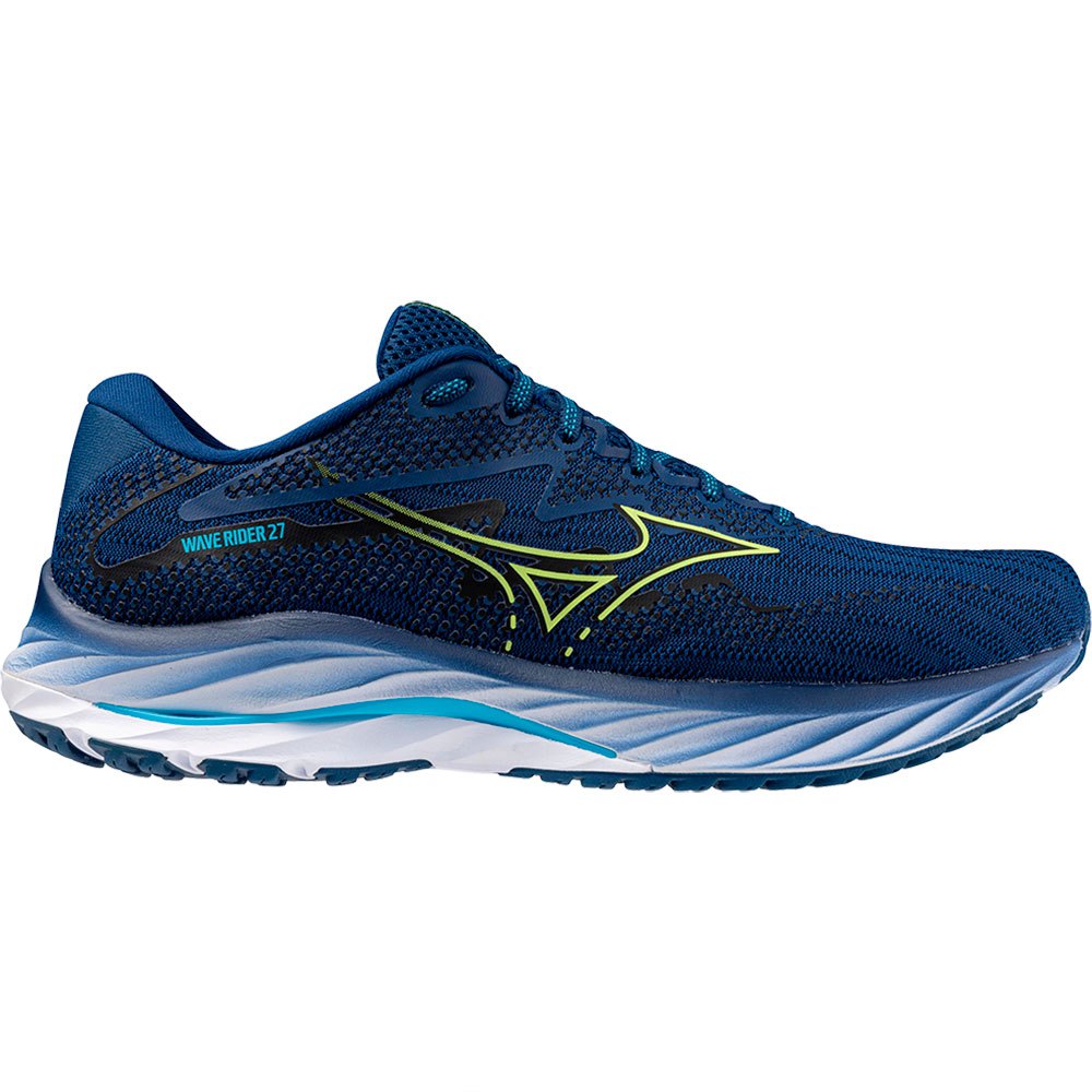 Mizuno Wave Rider 27 Running Shoes Blau EU 42 Mann von Mizuno