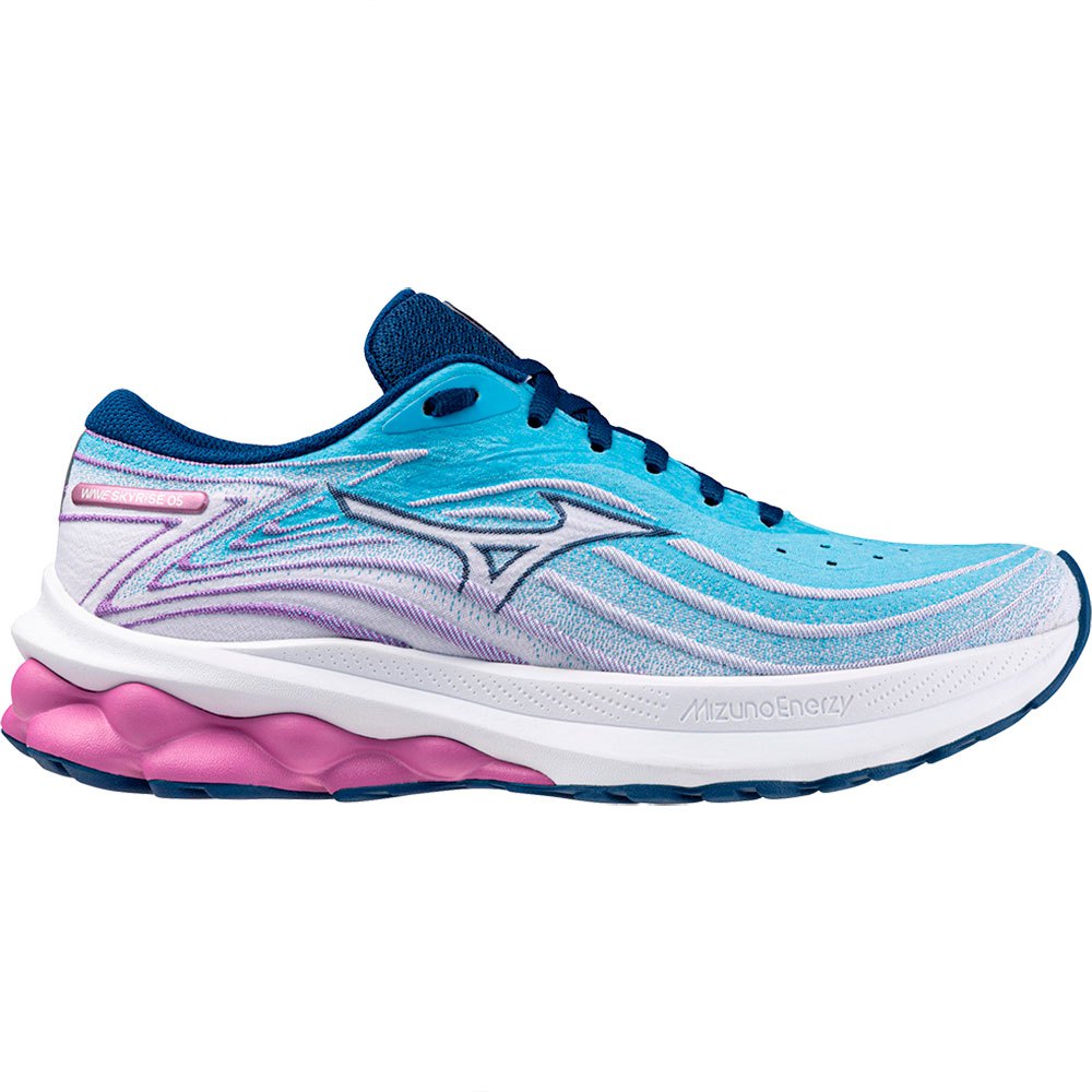 Mizuno Wave Skyrise 5 Running Shoes Blau EU 37 Frau von Mizuno