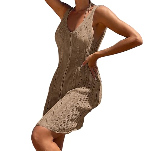 Mllepjdh Damen Badeanzug Abdeckung Figurbetonte Bademode Bikinis Netzkleid Durchsichtige Strandkleider Damen Badeanzug Abdeckung von Mllepjdh