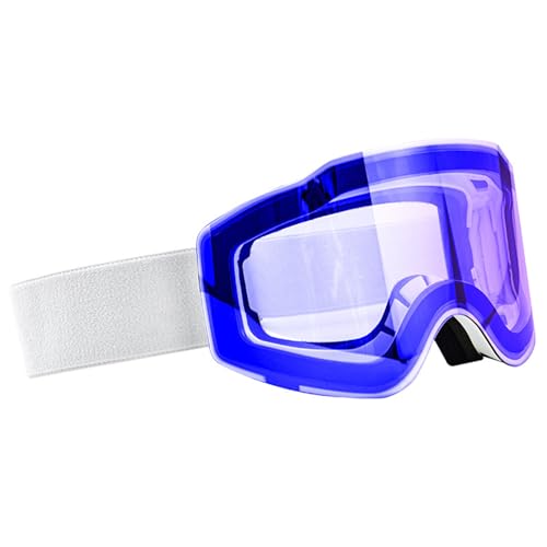 Mllepjdh Skibrille Für Damen Und Herren Doppellinse Snowboardbrille Skibrille Mit UV Schutz Schneebrille von Mllepjdh