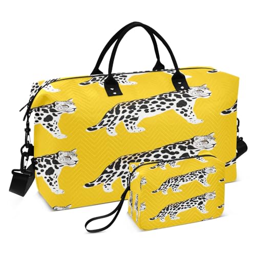 3996-Cheetah Reisetasche für Fitnessstudio, Yoga, Handgepäcktasche für Männer und Frauen, Wochenendtasche, 3996 Geparden, Einheitsgröße, Reisetasche von Mnsruu