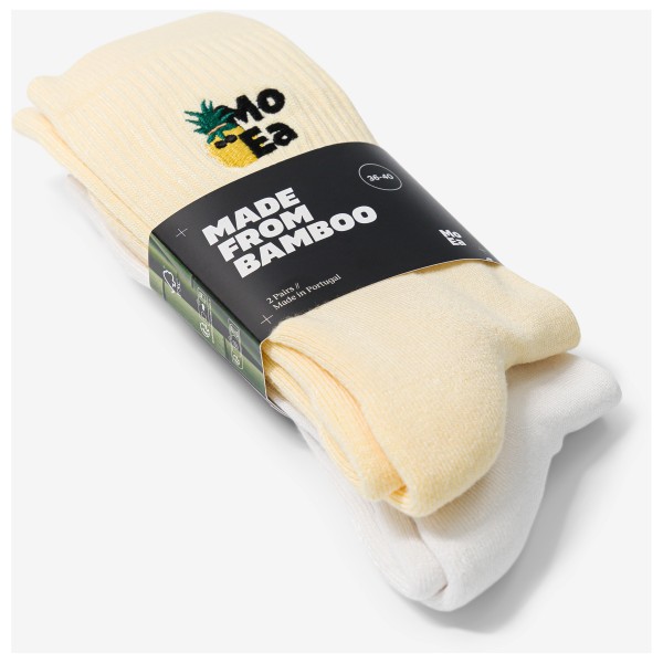 MoEa - Socks - Multifunktionssocken Gr 36-40 weiß von MoEa