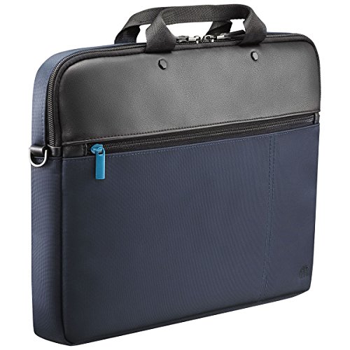 Mobilis Executive 3 14 "Koffer schwarz, blau – Taschen von Laptops (Koffer, 35,6 cm (14), Gurt Schulter, 408 G, schwarz, blau) von Mobilis