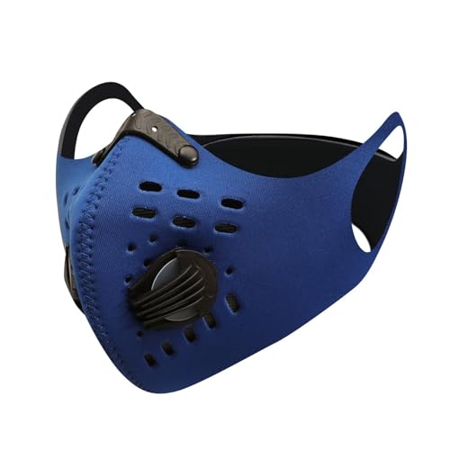 Mocoocouture Sportgesichtsmaske Aktiver Kohlenstofffilter Reiten Mund Deckt PM2.5 Staubdicht Wiederverwendbar Waschbarer Radsportmaske Pisiqi Staubgesichtsmund Abdeckung Halbsport Sport von Mocoocouture