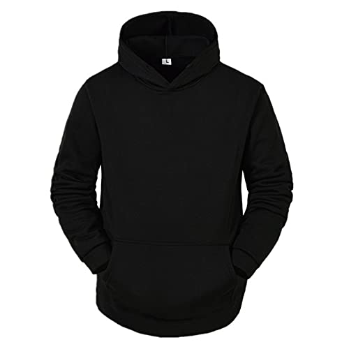 Modaworld Herren Kapuzenpullover Kapuzenjacke Hoodie mit hoch abschließendem Kragen von Modaworld