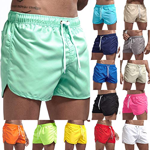 Modaworld Männer-Badehose Herren Badeshorts Swim Shorts Men Swimming Sporthose Kurze Hose Schnelltrockend Sport Schwimmhose von Modaworld