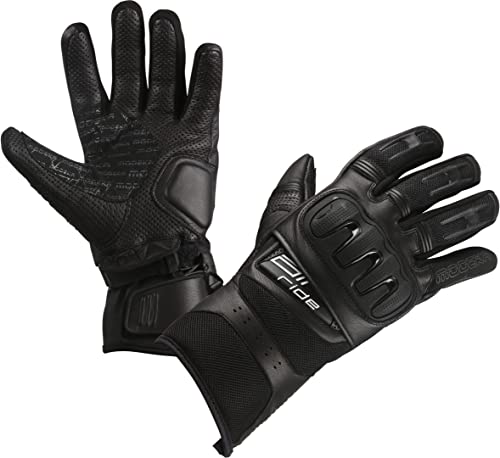 Modeka Air Ride Handschuhe, schwarz/schwarz, 7 von Modeka
