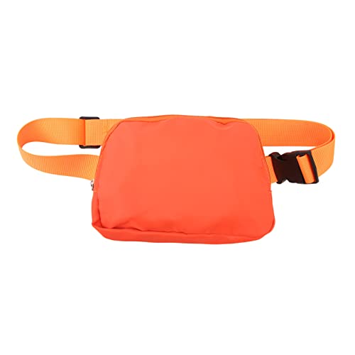 Nylon-Gürteltasche – wasserdichte Hüfttasche Mit Großem Fassungsvermögen, Reißverschlusstaschen, Verstellbarem Gürtel – Modisch Und Funktional(Orange) von Mokernali