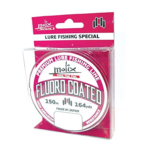 Molix Fluoro Coated, Fishing Line Unisex Erwachsene Keine, Einheitsgröße von Molix