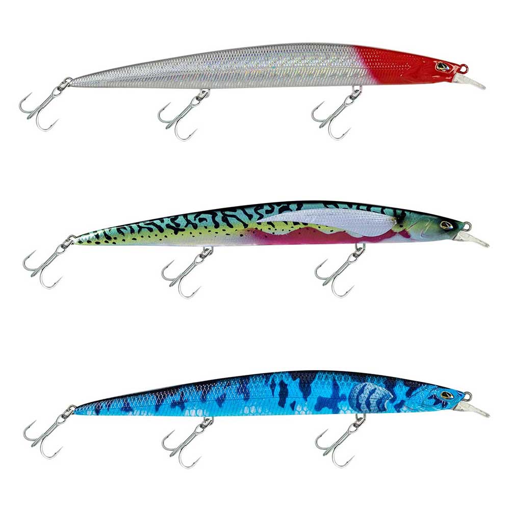 Molix Jugulo Jerk Evo Lc Suspending Minnow 30g 180 Mm Mehrfarbig von Molix