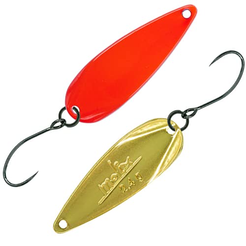 Molix Lover Area Spoon 3,2 g. Farbe Orange Top / Gold von Molix