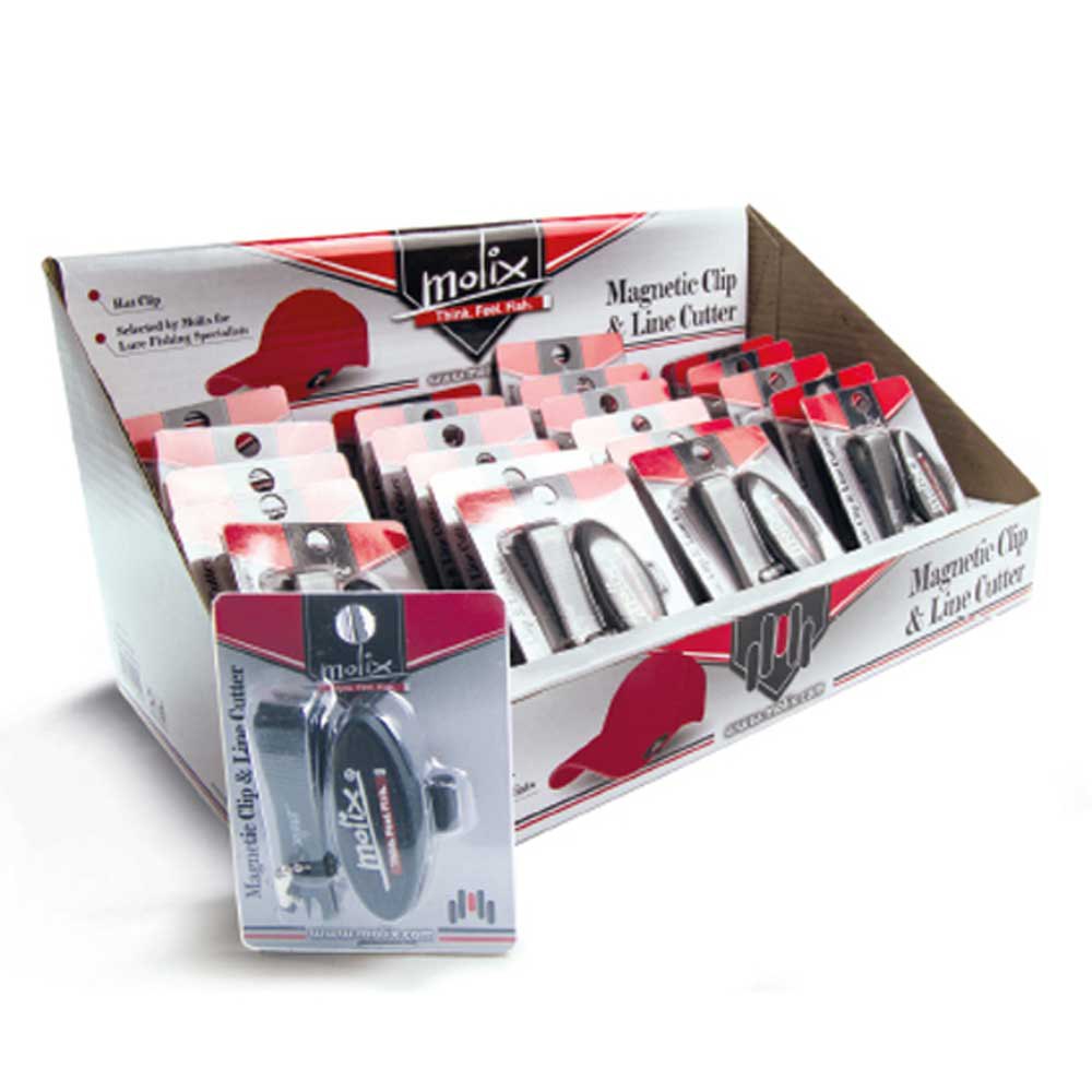 Molix Magnetic Clip&line Cutter 24 Units Schwarz von Molix