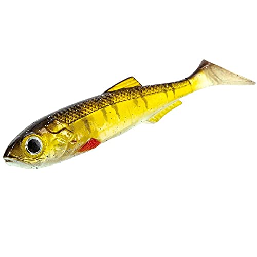 Molix Real Thing Shad 3.5" with Painting (5 Stück) Farbe Perch von Molix