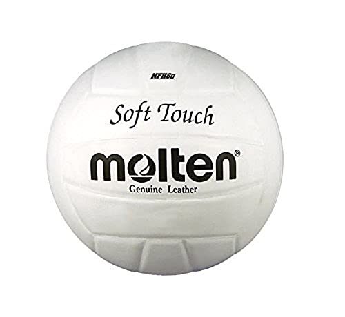 Molten Softball S2V1550-WC Soft Volleyball weiß blau 