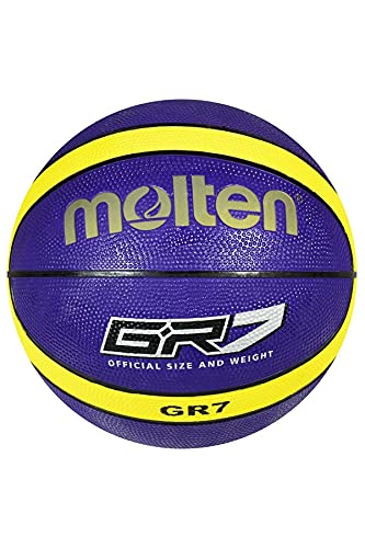 Molten Basketball, Violett/Gelb, 7 von Molten