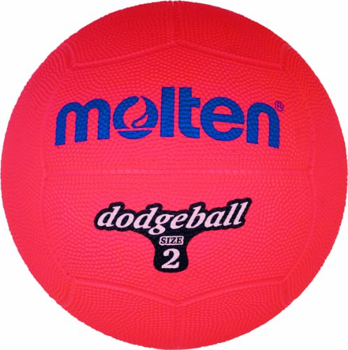 Molten Dodgeball Rot Ball, one Size von Molten