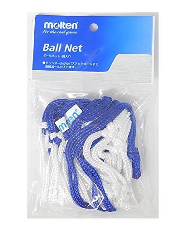Molten Ballnetz BND-B, Blau/Weiß, One Size von Molten