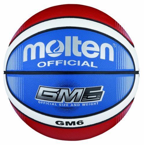 Molten Basketball BGMX6-C, Rot/WeiÃŸ/Blau, Gr. 6 by Molten von Molten