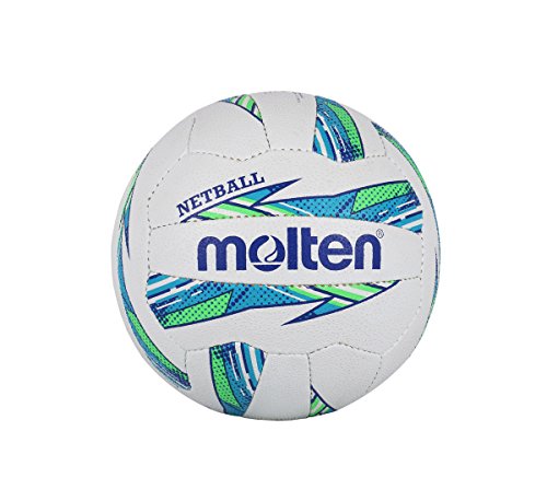Molten Damen Maestro Netball International Level, grün/blau, Größe 5 von Molten