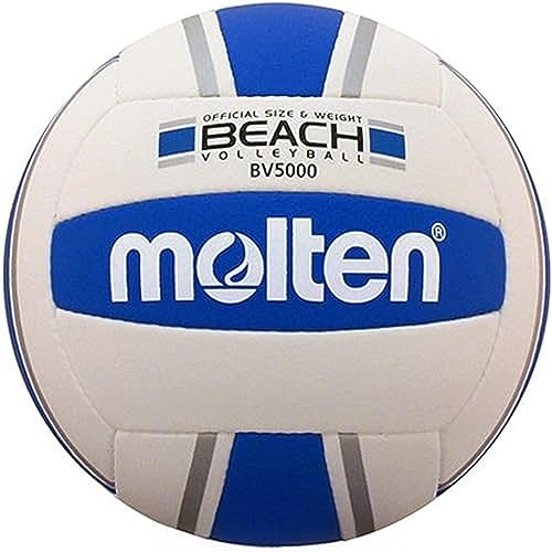 Molten Elite Beach Volleyball, Silber/Blue von Molten