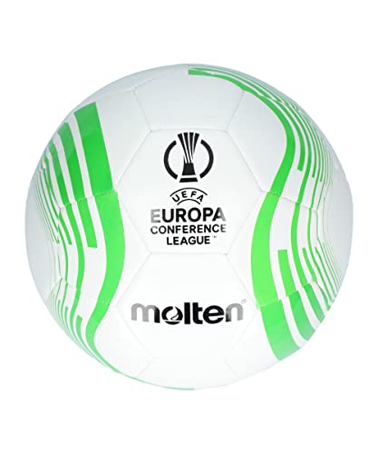 Molten Freizeit-/Promotionfußball F5C1000, offizieller Replika Ball UEFA Europa Conference League Saison 2022/23, Größe: 5 von Molten