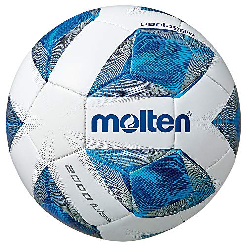 Molten Futsalball-F9A2000 weiß/blau/Silber Futsal von Molten