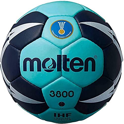 Molten Wettspielball-H3X3800-CN Cyan/blau 3 von Molten