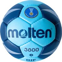 molten Handball H3X3800 Wettspielball Cyan 3 von Molten