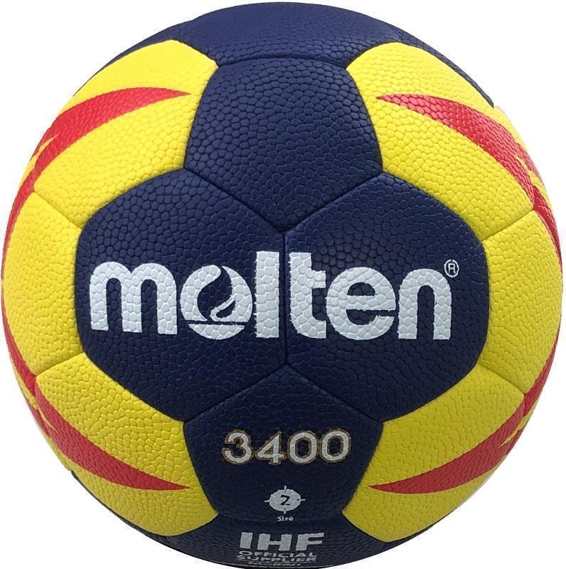 Molten Handball Trainingsball Gr.2  - gelb/blau von Molten