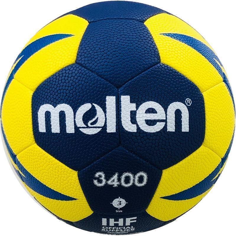 Molten Handball Trainingsball Gr.3 - blau/gelb von Molten