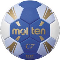 molten Handball Wettspielball blau/weiß/gold Gr. 0 von Molten