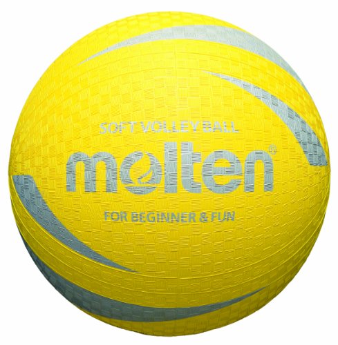 Molten Kinder Dodgeball Ball, Gelb, 160 g, Durchmesser: 210 mm von Molten