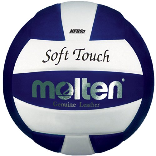 Molten Soft Touch Volleyball, blau/weiß von Molten