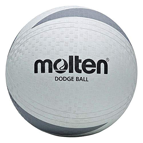 Molten Unisex's Dodgeball (Soft Touch), Einheitsgröße, Weiß von Molten