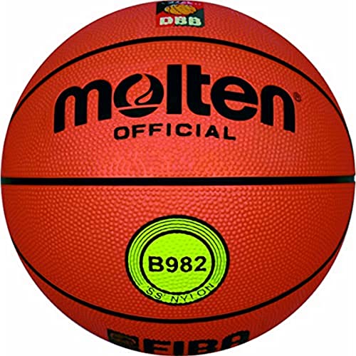 molten Basketball, Orange, 7, B982 von Molten