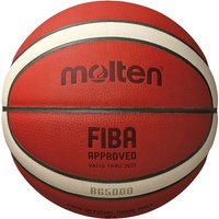 molten Basketball Indoor offizieller Spielball FIBA B6G5000 orange Gr. 6 von Molten