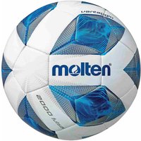 molten F9A2000 (420g) Futsal-Hallenfußball weiß/blau/silber von Molten