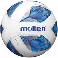 molten Fußball Trainingsball F4A1710 weiß/blau/silber 4 von Molten