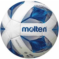 molten Fußball Wettspielball F5A5000 weiß/blau/silber 5 von Molten