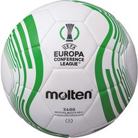 molten Replica Spielball UEFA Fußball Europa Conference League 2022/23 weiß/grün/schwarz 5 von Molten