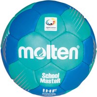 molten School MasteR Handball H2F-SM grün/blau 2 von Molten