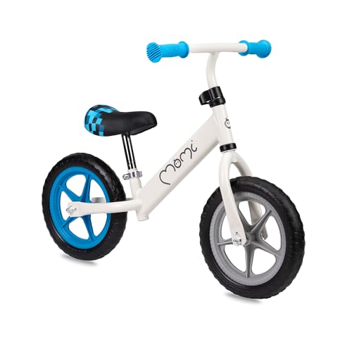 Momi Fleet Kinderlaufrad für Mädchen und Jungen ab 3 Jahren (max. Körpergewicht 25 kg), Laufrad mit leichtem Metallrahmen 2,35 kg, Sattelhöhe verstellbar, pannensichere Eva-Räder 12‘‘. von Momi
